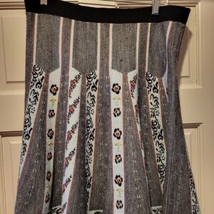 Anthropologie Moth Wool Skirt